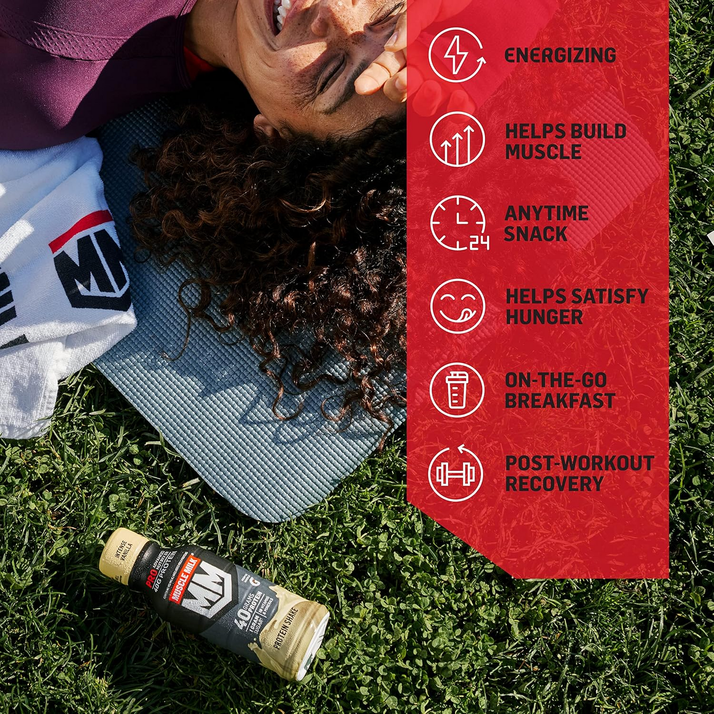 Muscle Milk Pro Advanced Nutrition Protein Shake, 14 Fl Oz Bottle, 12 Pack, 40g Protein, 1g Sugar, 16 Vitamins & Minerals, 6g Fiber, Workout Recovery, Packaging May Vary